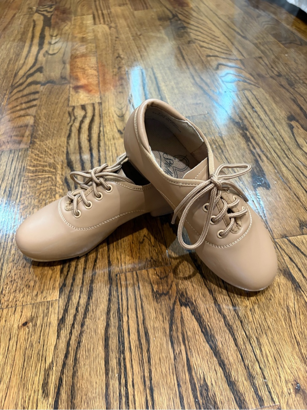 Stelle Kids Tap Shoes in Tan